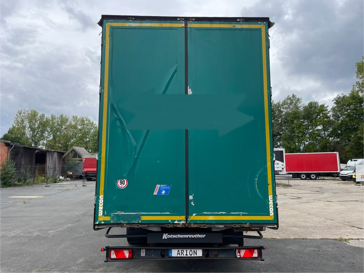 Kotschenreuther TWB 218 Pritsche+Plane/2-Achs/WECON/7,3m/14950kg - Τρέιλερ κουρτίνα: φωτογραφία 5 Kotschenreuther TWB 218 Pritsche+Plane/2-Achs/WECON/7,3m/14950kg - Τρέιλερ κουρτίνα: φωτογραφία 5