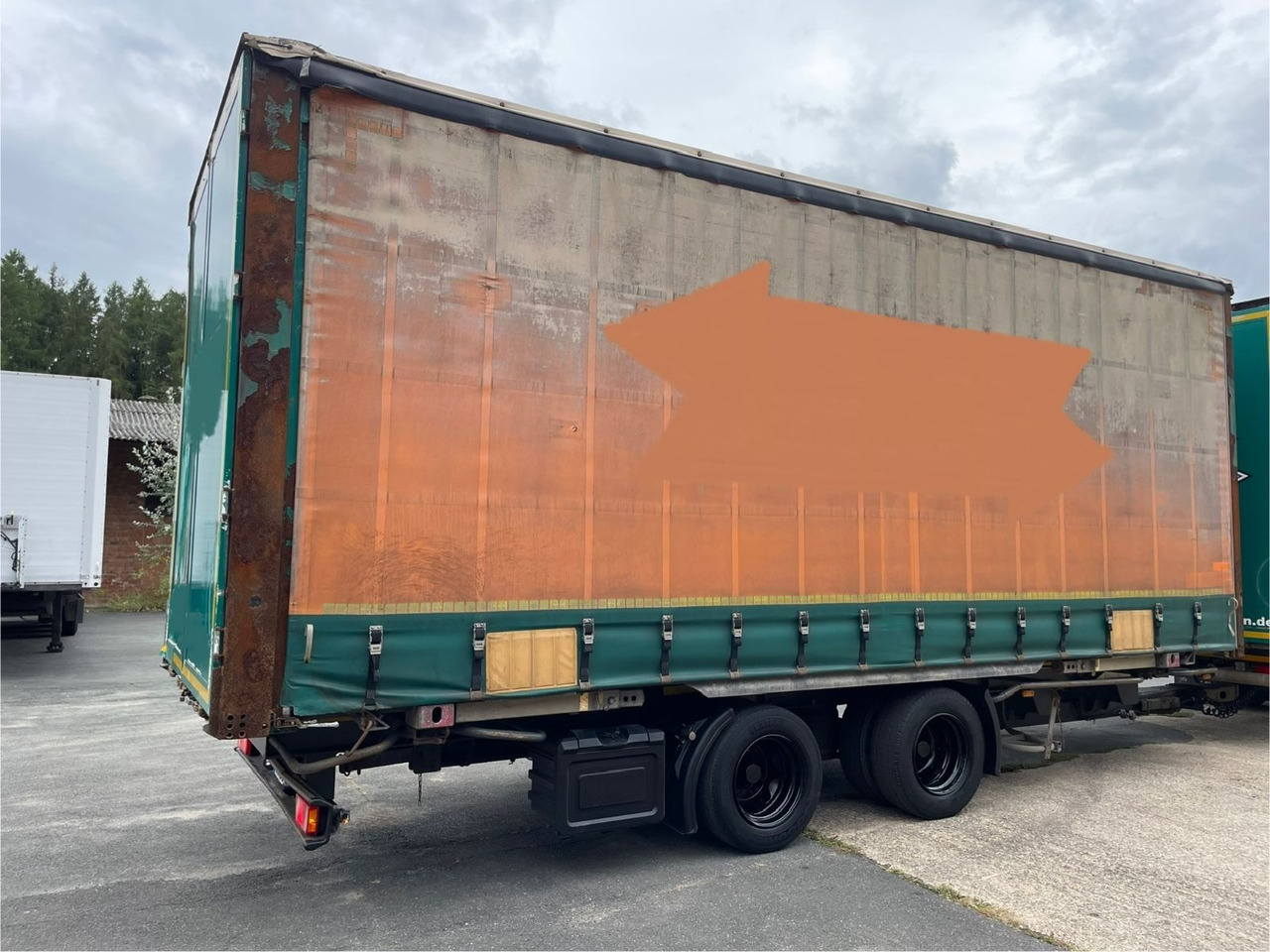 Kotschenreuther TWB 218 Pritsche+Plane/2-Achs/WECON/7,3m/14950kg - Τρέιλερ κουρτίνα: φωτογραφία 4 Kotschenreuther TWB 218 Pritsche+Plane/2-Achs/WECON/7,3m/14950kg - Τρέιλερ κουρτίνα: φωτογραφία 4