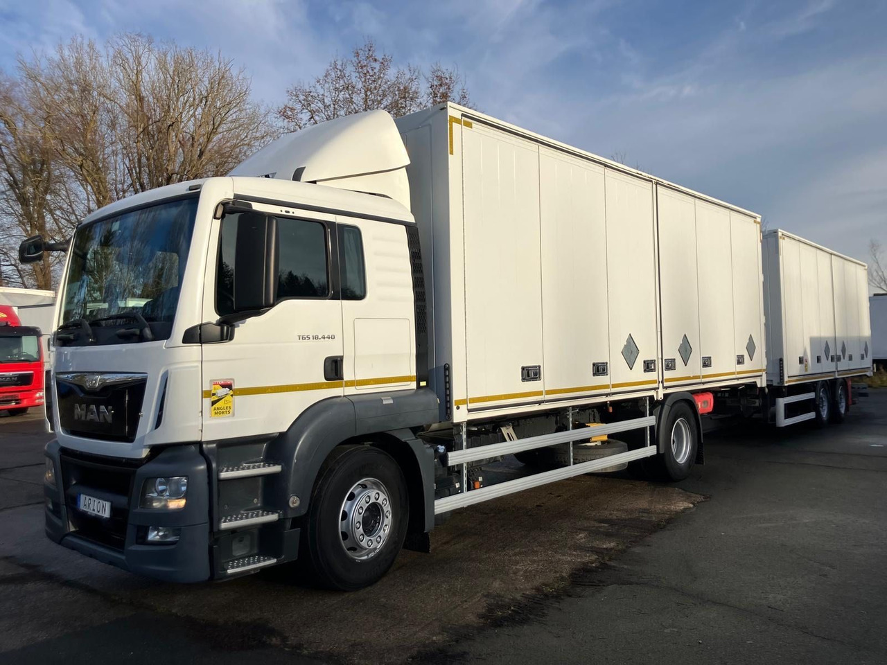 MAN TGS 18.440 4x2 Kofferzug/FULLADR/EXIII/Pritarder - Φορτηγό κόφα: φωτογραφία 3 MAN TGS 18.440 4x2 Kofferzug/FULLADR/EXIII/Pritarder - Φορτηγό κόφα: φωτογραφία 3