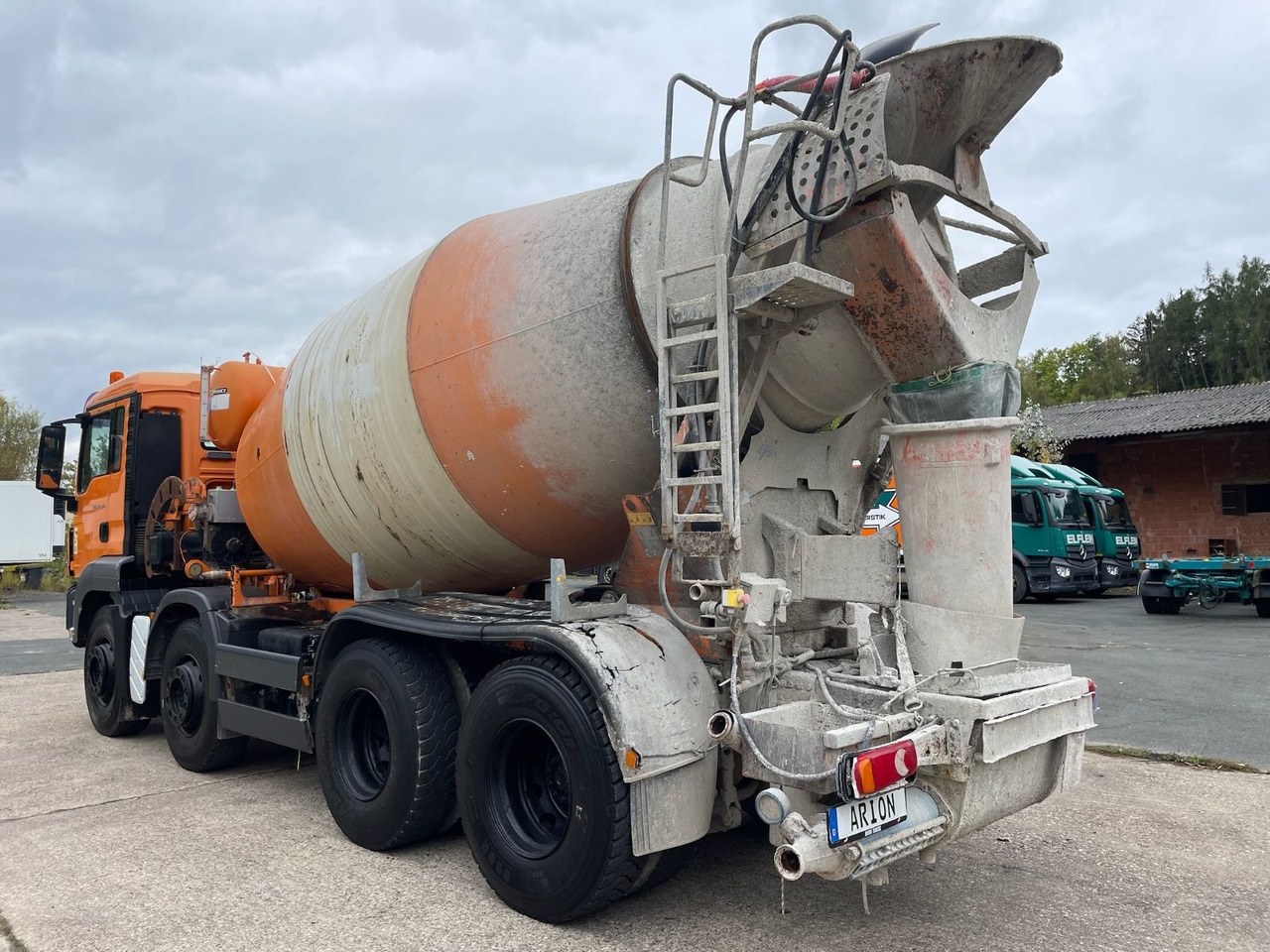 MAN TGS 32.360 8x4 BB Betonmischer/CIFA/SL9/9m3/EU4 - Μπετονιέρα φορτηγό: φωτογραφία 4 MAN TGS 32.360 8x4 BB Betonmischer/CIFA/SL9/9m3/EU4 - Μπετονιέρα φορτηγό: φωτογραφία 4