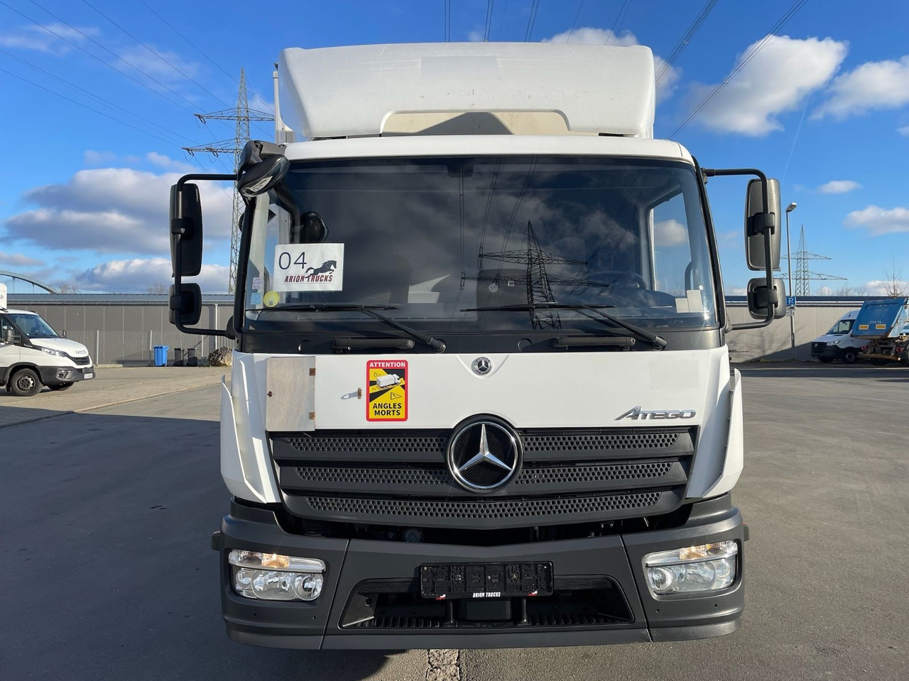 Mercedes-Benz Atego 1218 4x2 Koffer/FULL-ADR/EXIII/LBW/AC/EU6d - Φορτηγό κόφα: φωτογραφία 2 Mercedes-Benz Atego 1218 4x2 Koffer/FULL-ADR/EXIII/LBW/AC/EU6d - Φορτηγό κόφα: φωτογραφία 2