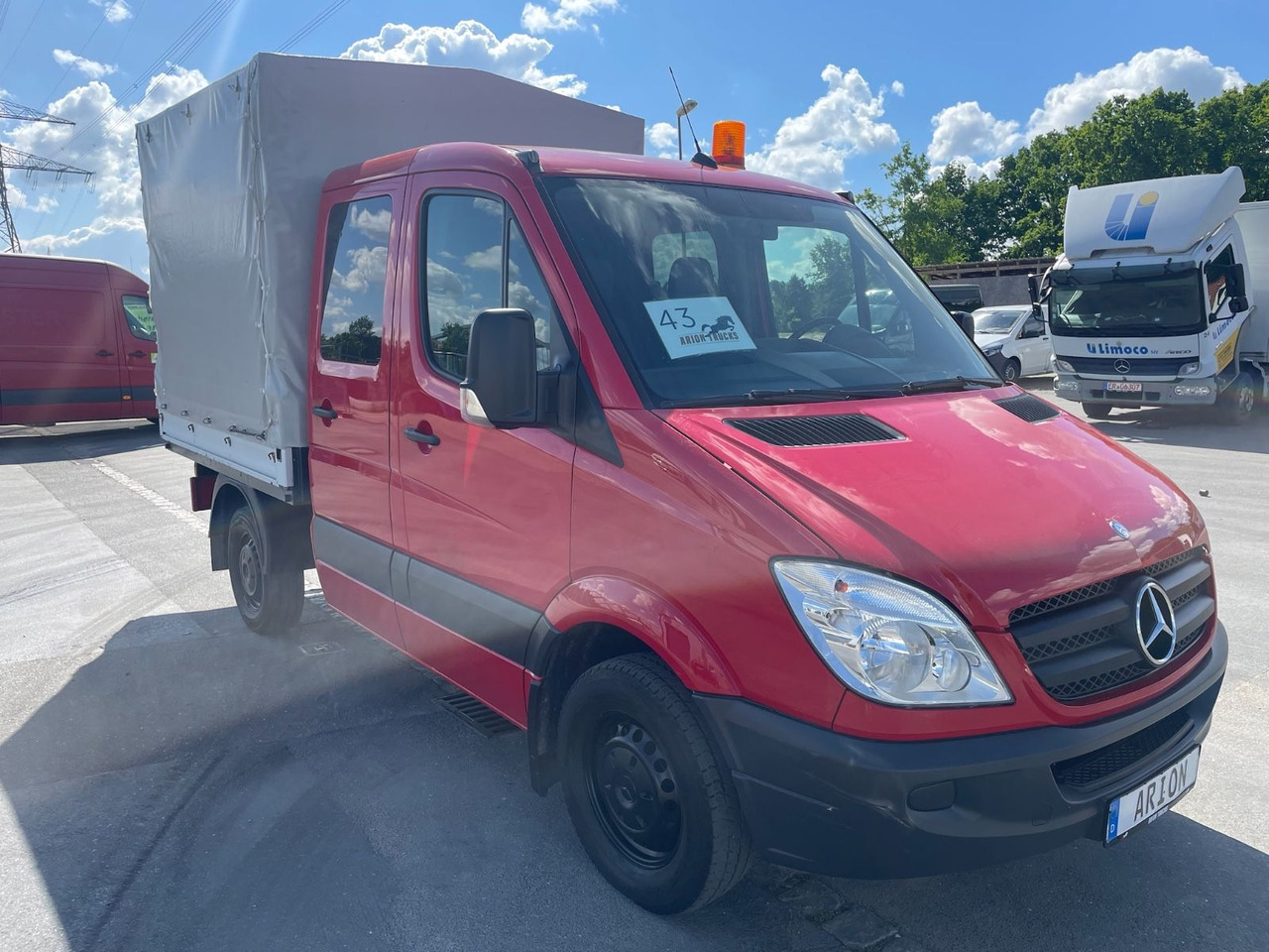 Mercedes-Benz Sprinter II 213 CDI Pritsche/DOKA/EU4/TÜV-05/27 - Επαγγελματικό αυτοκίνητο με μουσαμά, Διπλοκάμπινο ελαφρύ επαγγελματικό: φωτογραφία 1 Mercedes-Benz Sprinter II 213 CDI Pritsche/DOKA/EU4/TÜV-05/27 - Επαγγελματικό αυτοκίνητο με μουσαμά, Διπλοκάμπινο ελαφρύ επαγγελματικό: φωτογραφία 1