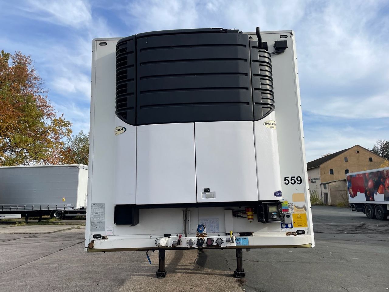 Schmitz Cargobull SKO10/LBW/CARRIER/MAXIMA1300/8810h/Lenkachse - Επικαθήμενο ψυγείο: φωτογραφία 2 Schmitz Cargobull SKO10/LBW/CARRIER/MAXIMA1300/8810h/Lenkachse - Επικαθήμενο ψυγείο: φωτογραφία 2