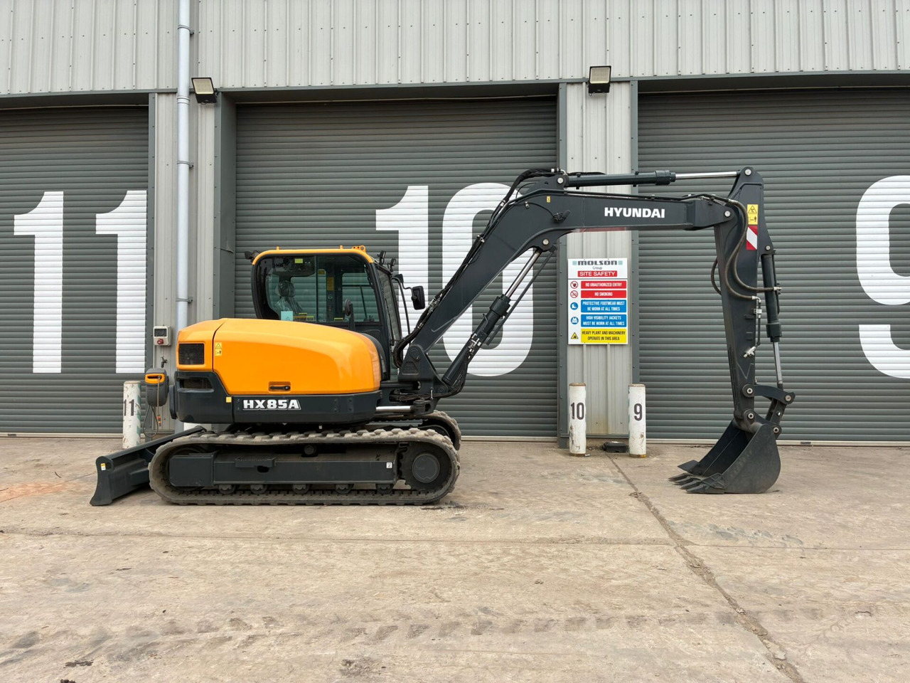 Μίνι εκσκαφέας Hyundai HX85A: φωτογραφία 6