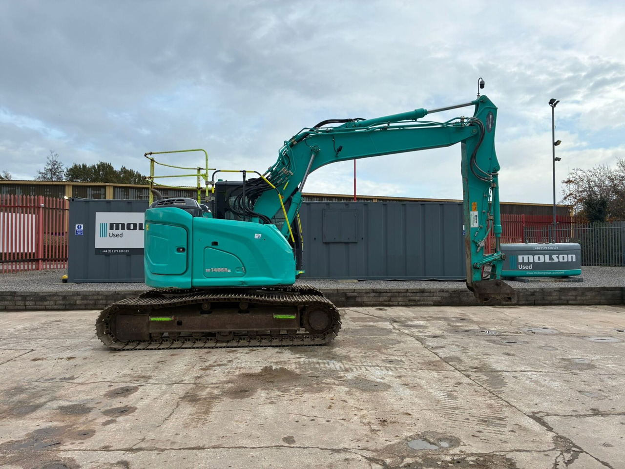 Ερπυστριοφόρος εκσκαφέας Kobelco SK140SRLC-7: φωτογραφία 6