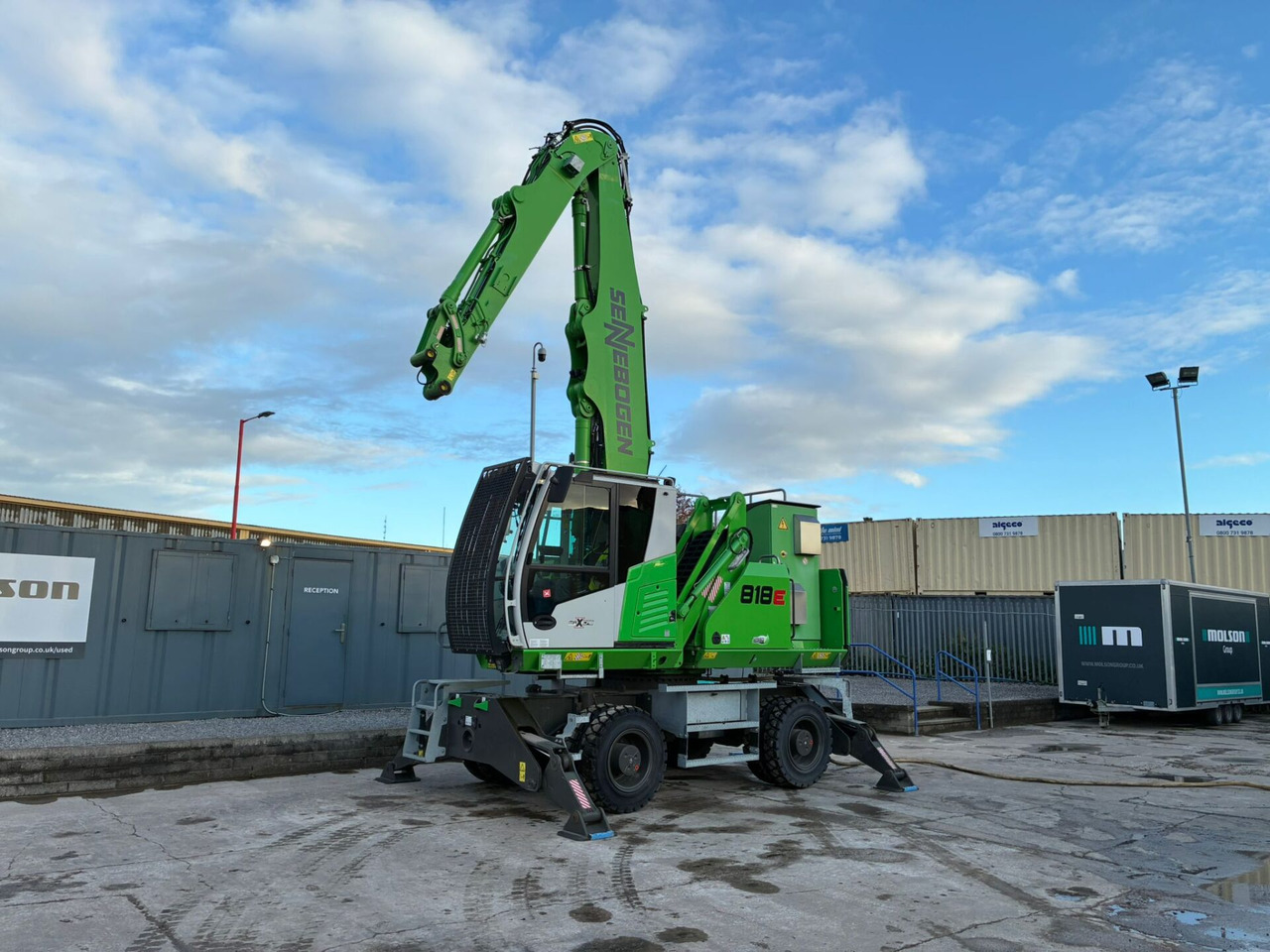 Sennebogen 818E Electric - Μηχάνημα Διαχείρισης Υλικών: φωτογραφία 1 Sennebogen 818E Electric - Μηχάνημα Διαχείρισης Υλικών: φωτογραφία 1