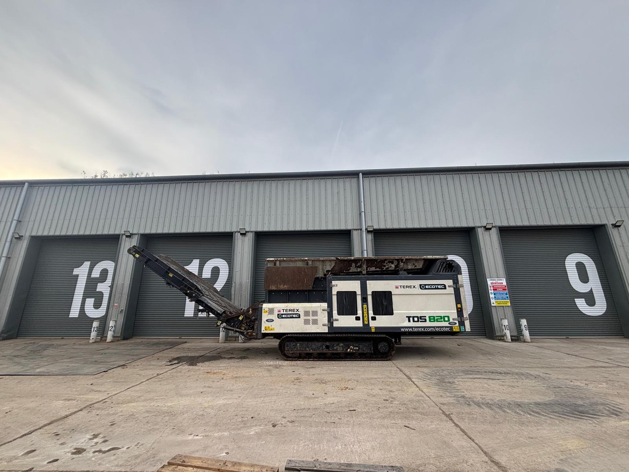 Terex TDS820 - Βιομηχανικός τεμαχιστής: φωτογραφία 2 Terex TDS820 - Βιομηχανικός τεμαχιστής: φωτογραφία 2