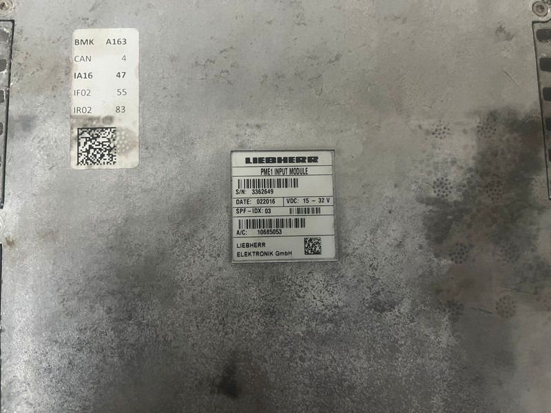 Liebherr Control Computer PME - Ανταλλακτικό: φωτογραφία 2 Liebherr Control Computer PME - Ανταλλακτικό: φωτογραφία 2