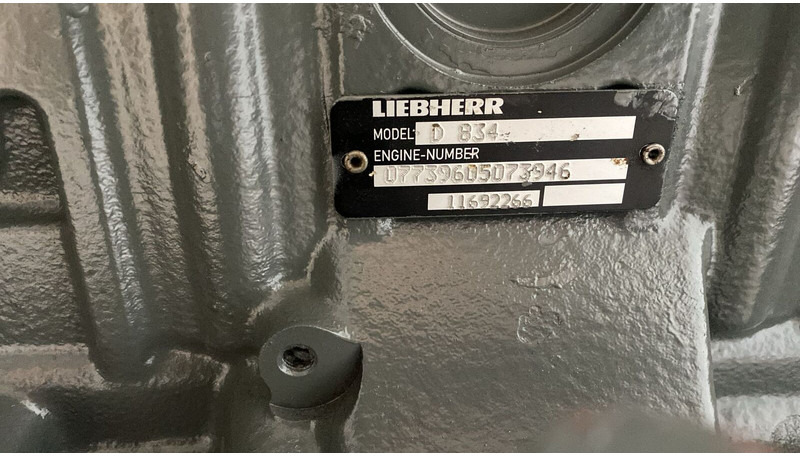 Κινητήρας Liebherr D834 A7: φωτογραφία 6