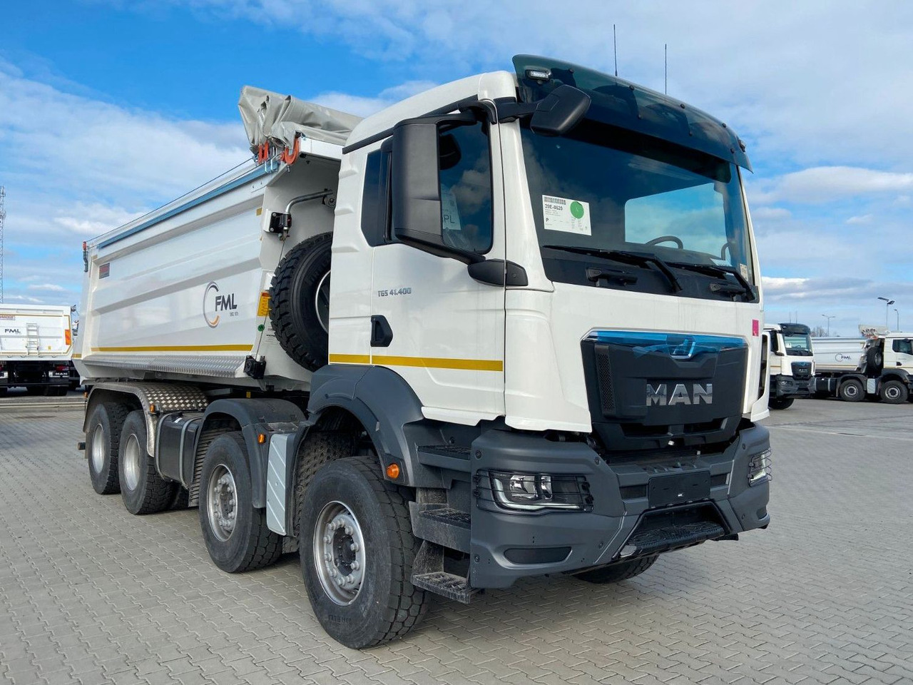 MAN TGS 41.400 8x4 EURO2 AUTOMAT TIPPER CR. SYSTEM - Φορτηγό ανατρεπόμενο: φωτογραφία 1 MAN TGS 41.400 8x4 EURO2 AUTOMAT TIPPER CR. SYSTEM - Φορτηγό ανατρεπόμενο: φωτογραφία 1