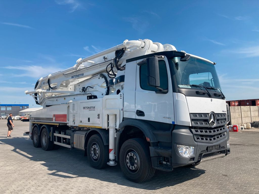 Mercedes-Benz AROCS 4451 6350 mm BETONSTAR H51.20 Verfügbar - Αντλία σκυροδέματος: φωτογραφία 1 Mercedes-Benz AROCS 4451 6350 mm BETONSTAR H51.20 Verfügbar - Αντλία σκυροδέματος: φωτογραφία 1