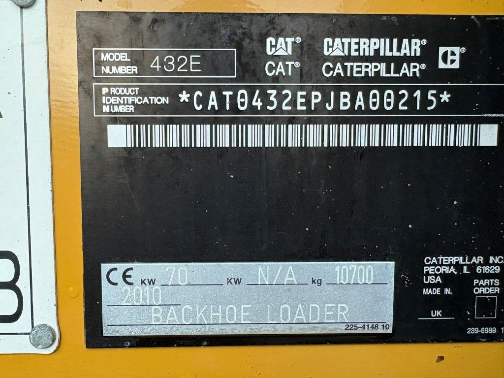 Φορτωτής εκσκαφέας CAT 432 E: φωτογραφία 7 Φορτωτής εκσκαφέας CAT 432 E: φωτογραφία 7