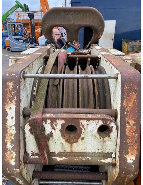 Terex Demag 160t hook block 5-sheave CC2800 / TC2800 - Γερανός παπαγάλος για Κατασκευή μηχανήματα: φωτογραφία 2 Terex Demag 160t hook block 5-sheave CC2800 / TC2800 - Γερανός παπαγάλος για Κατασκευή μηχανήματα: φωτογραφία 2