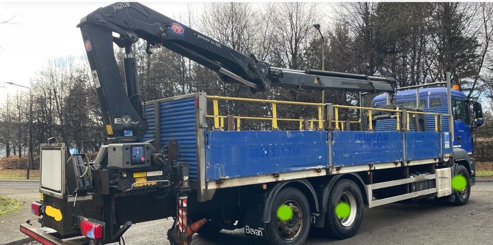 MAN Man tgs 26.320 6x2 hds hmf 1420k-rc euro6 platforma skrzynia - Φορτηγό με ανοιχτή καρότσα: φωτογραφία 2 MAN Man tgs 26.320 6x2 hds hmf 1420k-rc euro6 platforma skrzynia - Φορτηγό με ανοιχτή καρότσα: φωτογραφία 2