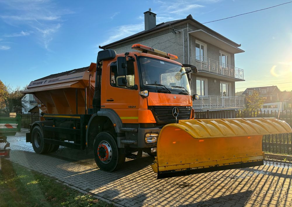Mercedes-Benz Axor 1824 4x4 piaskarka solarka econ pług 2011 e5 - Εκχιονιστικό μηχάνημα: φωτογραφία 1 Mercedes-Benz Axor 1824 4x4 piaskarka solarka econ pług 2011 e5 - Εκχιονιστικό μηχάνημα: φωτογραφία 1