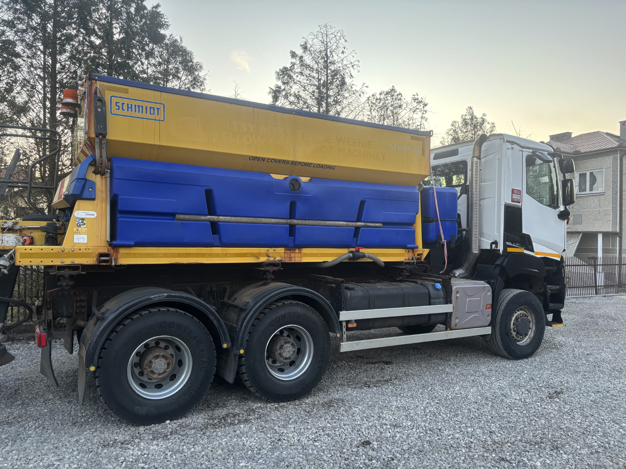 RENAULT K380 6x6 K380 6x6 SCHMIDT STRATOS III GRITTER/SPREADER PLOUGH - Εκχιονιστικό μηχάνημα: φωτογραφία 3 RENAULT K380 6x6 K380 6x6 SCHMIDT STRATOS III GRITTER/SPREADER PLOUGH - Εκχιονιστικό μηχάνημα: φωτογραφία 3
