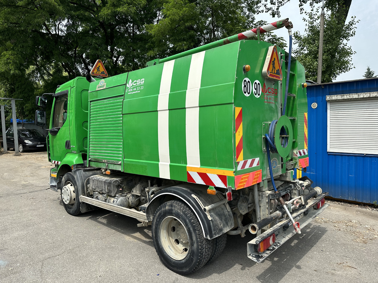 Renault Midlum Semat streetwasher water truck Laveuse 4500l schemmfahrzeug - Σάρωθρο δρόμων: φωτογραφία 2 Renault Midlum Semat streetwasher water truck Laveuse 4500l schemmfahrzeug - Σάρωθρο δρόμων: φωτογραφία 2