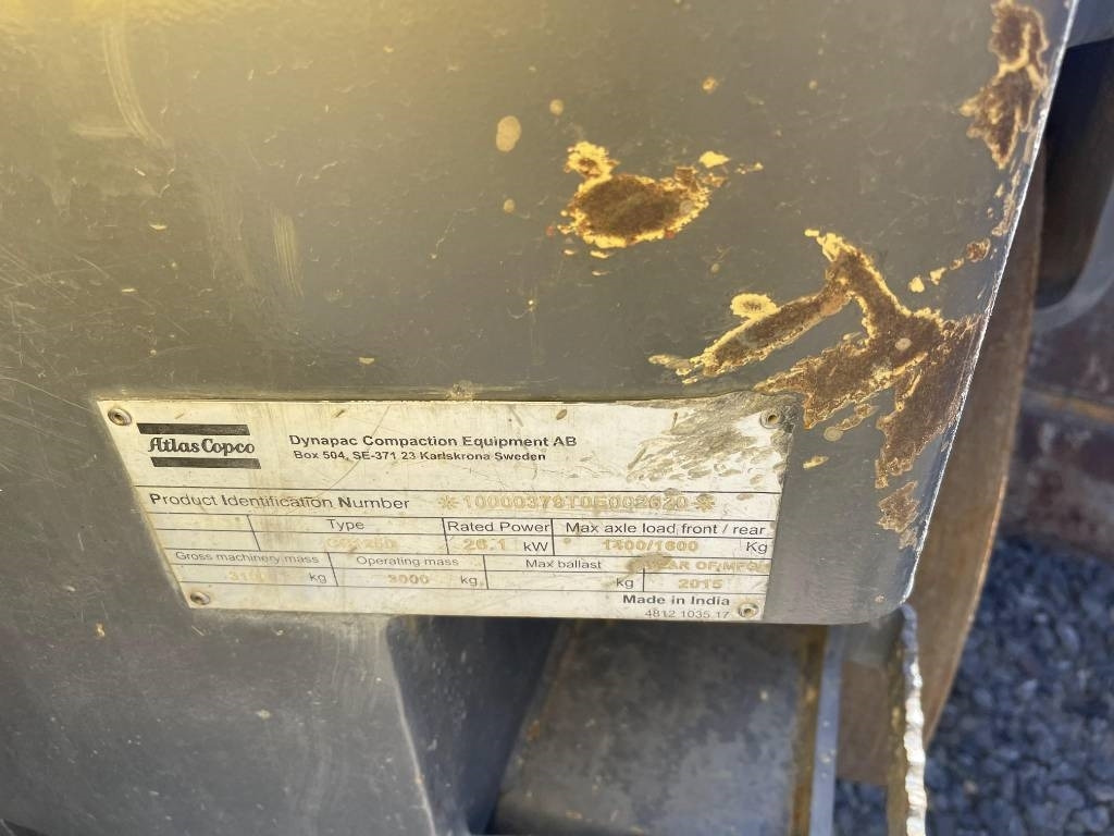 Dynapac CC 1250 - Ασφαλτικός οδοστρωτήρας: φωτογραφία 4 Dynapac CC 1250 - Ασφαλτικός οδοστρωτήρας: φωτογραφία 4