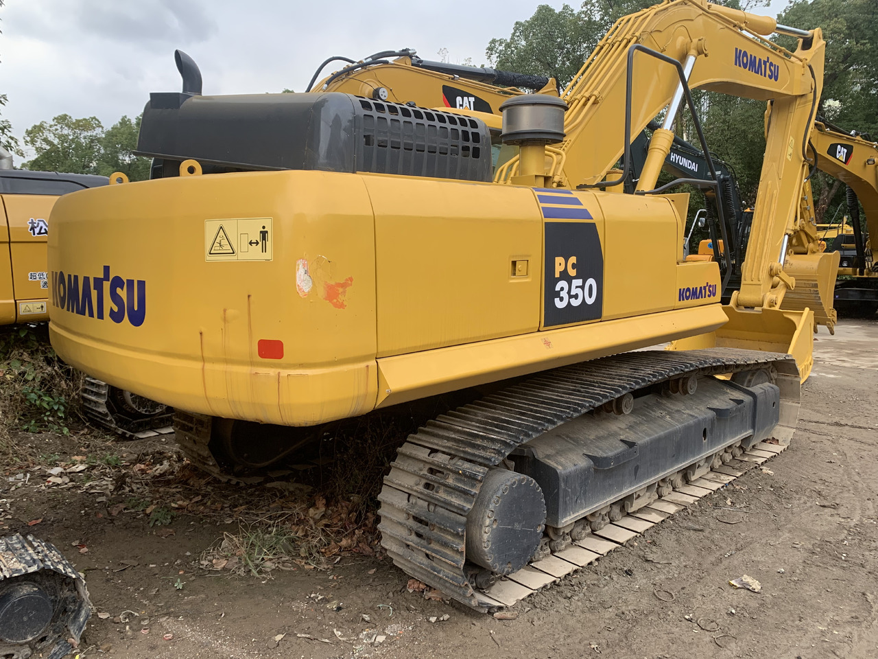 KOMATSU PC350-7 - Ερπυστριοφόρος εκσκαφέας: φωτογραφία 3 KOMATSU PC350-7 - Ερπυστριοφόρος εκσκαφέας: φωτογραφία 3