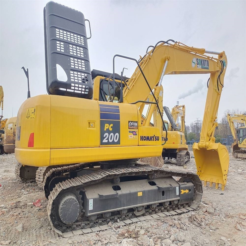 Komatsu PC 200 - Ερπυστριοφόρος εκσκαφέας: φωτογραφία 2 Komatsu PC 200 - Ερπυστριοφόρος εκσκαφέας: φωτογραφία 2