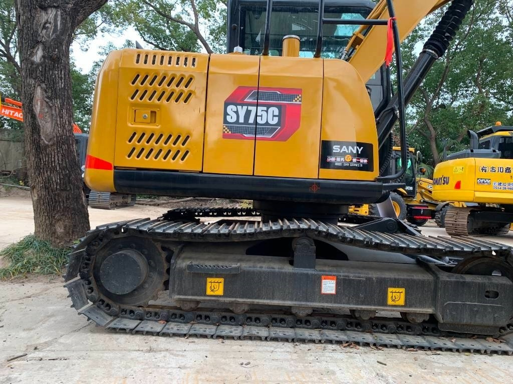 Ερπυστριοφόρος εκσκαφέας Sany SY 75 C: φωτογραφία 13