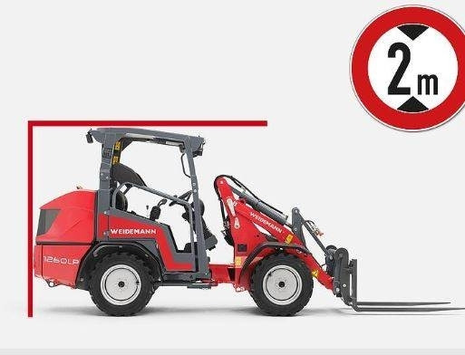 Weidemann 1260LP - Σπαστός φορτωτής: φωτογραφία 1 Weidemann 1260LP - Σπαστός φορτωτής: φωτογραφία 1
