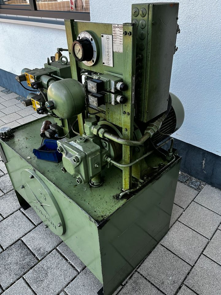 Hydraulikagregat Agregat REXROTH von einer CNC Drehmaschine - Μηχανήμα επεξεργασίας μετάλλου: φωτογραφία 2 Hydraulikagregat Agregat REXROTH von einer CNC Drehmaschine - Μηχανήμα επεξεργασίας μετάλλου: φωτογραφία 2