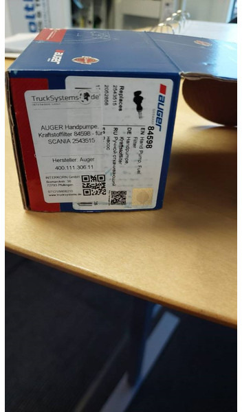 Auger håndfødepumpe Scania diesel pump OE 2543515 - Ηλεκτρικό σύστημα για Τρέιλερ: φωτογραφία 3 Auger håndfødepumpe Scania diesel pump OE 2543515 - Ηλεκτρικό σύστημα για Τρέιλερ: φωτογραφία 3