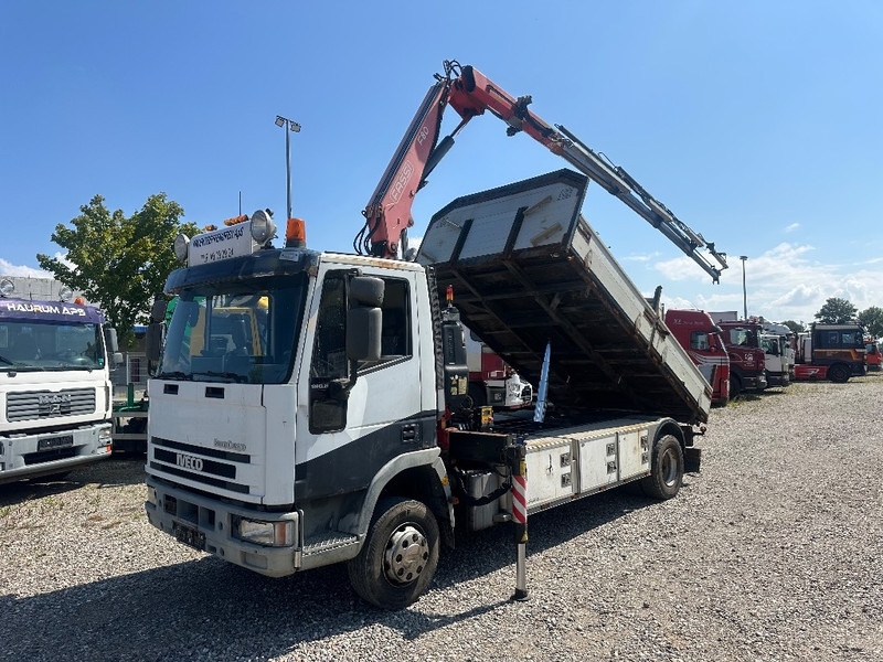 Iveco Eurocargo 120 EL 210hp / Fassi 80A Year 2012 + Tip - Φορτηγό με γερανό: φωτογραφία 2 Iveco Eurocargo 120 EL 210hp / Fassi 80A Year 2012 + Tip - Φορτηγό με γερανό: φωτογραφία 2