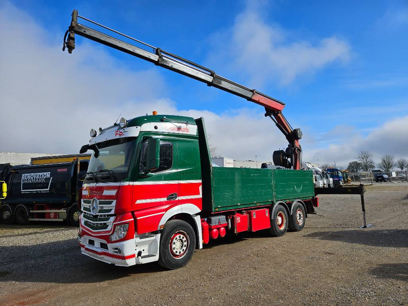 Mercedes-Benz Actros 2551/6x2 // Palfinger 16002 B // 2xtrucks - Φορτηγό με γερανό: φωτογραφία 3 Mercedes-Benz Actros 2551/6x2 // Palfinger 16002 B // 2xtrucks - Φορτηγό με γερανό: φωτογραφία 3