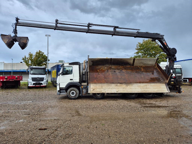 Volvo FM 460 8x4/4 //HIAB 211 EP-4 // 3 sidetip - Φορτηγό με γερανό: φωτογραφία 2 Volvo FM 460 8x4/4 //HIAB 211 EP-4 // 3 sidetip - Φορτηγό με γερανό: φωτογραφία 2