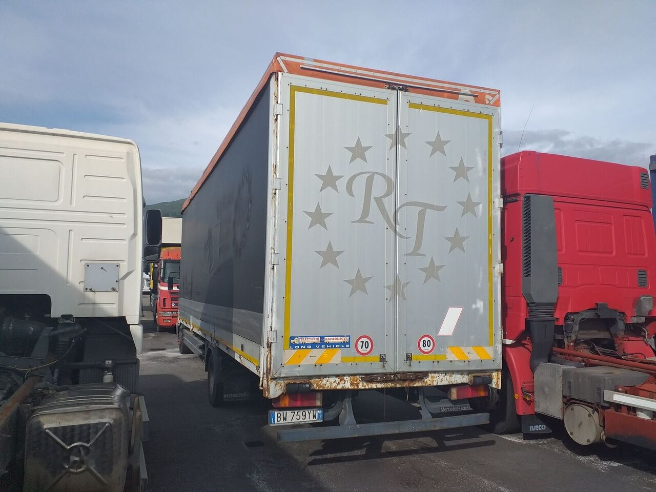 Mercedes-Benz ATEGO 12.28 - Φορτηγό μουσαμάς: φωτογραφία 5 Mercedes-Benz ATEGO 12.28 - Φορτηγό μουσαμάς: φωτογραφία 5