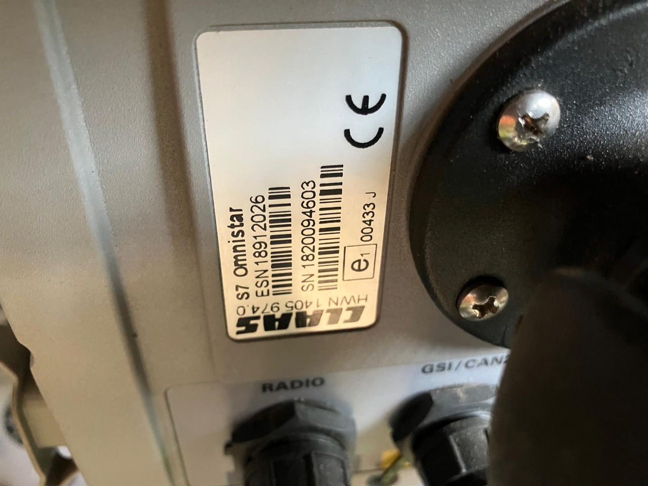 Claas Guidance Equipment RTK Ready - Σύστημα πλοήγησης για Γεωργικά μηχανήματα: φωτογραφία 3 Claas Guidance Equipment RTK Ready - Σύστημα πλοήγησης για Γεωργικά μηχανήματα: φωτογραφία 3