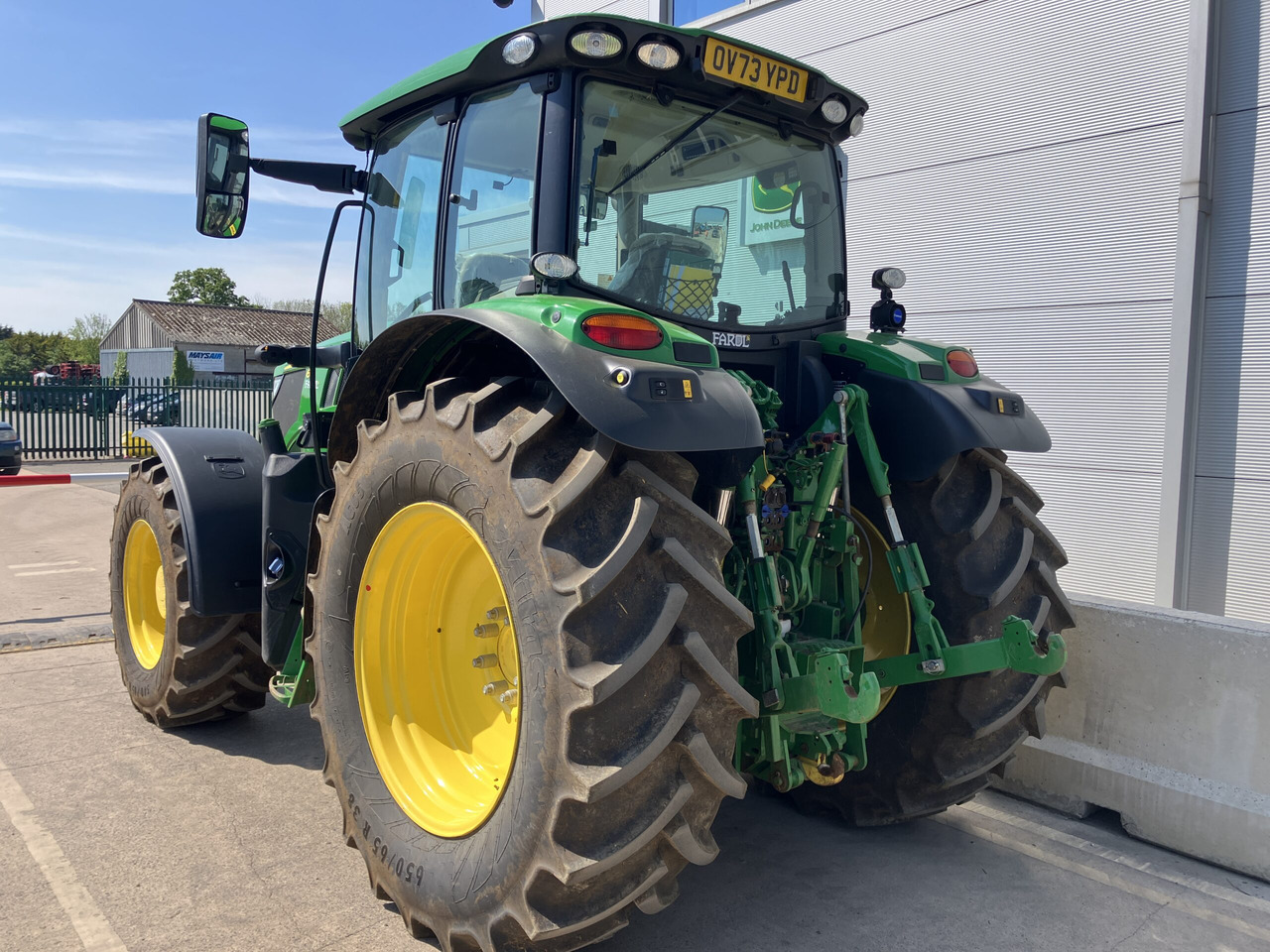 John Deere 6R 185 - Τρακτέρ: φωτογραφία 3 John Deere 6R 185 - Τρακτέρ: φωτογραφία 3