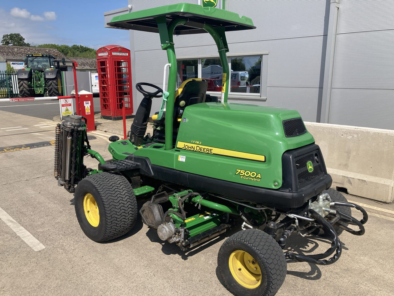 John Deere 7500AE fairway mower - Χλοοκοπτικό: φωτογραφία 3 John Deere 7500AE fairway mower - Χλοοκοπτικό: φωτογραφία 3