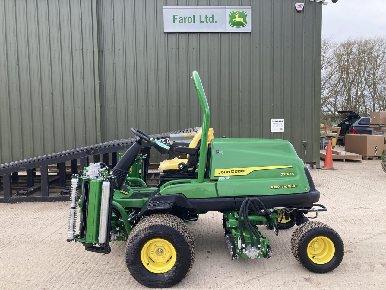 John Deere 7700A Fairway Mower - Χλοοκοπτικό: φωτογραφία 2 John Deere 7700A Fairway Mower - Χλοοκοπτικό: φωτογραφία 2