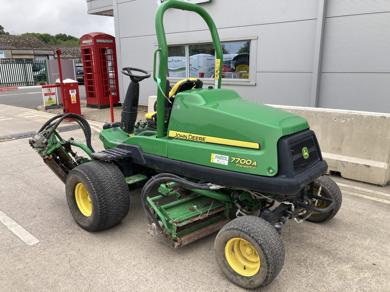 John Deere 7700A Fairway Mower - Χλοοκοπτικό: φωτογραφία 3 John Deere 7700A Fairway Mower - Χλοοκοπτικό: φωτογραφία 3