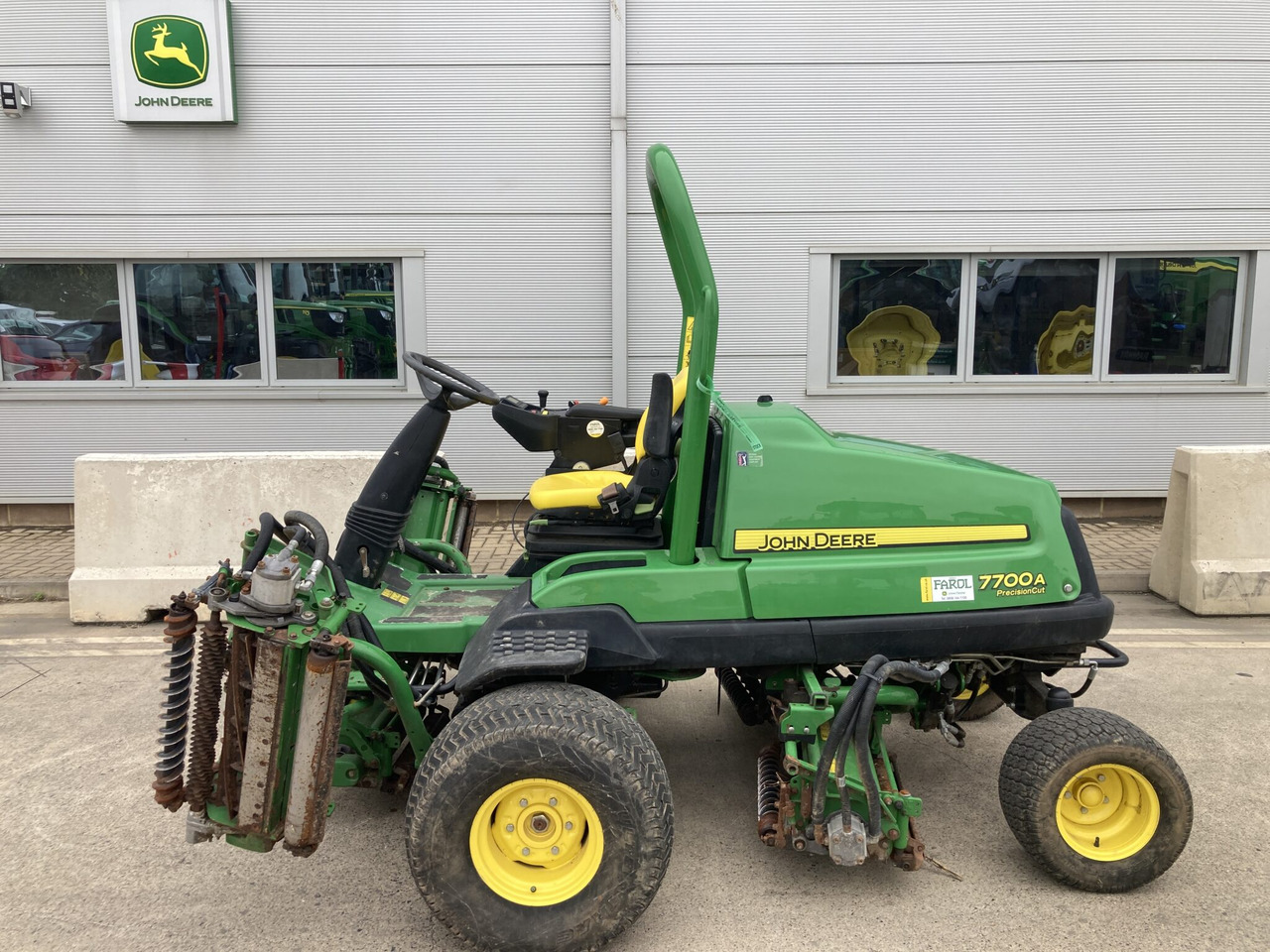 John Deere 7700A Fairway Mower - Χλοοκοπτικό: φωτογραφία 2 John Deere 7700A Fairway Mower - Χλοοκοπτικό: φωτογραφία 2