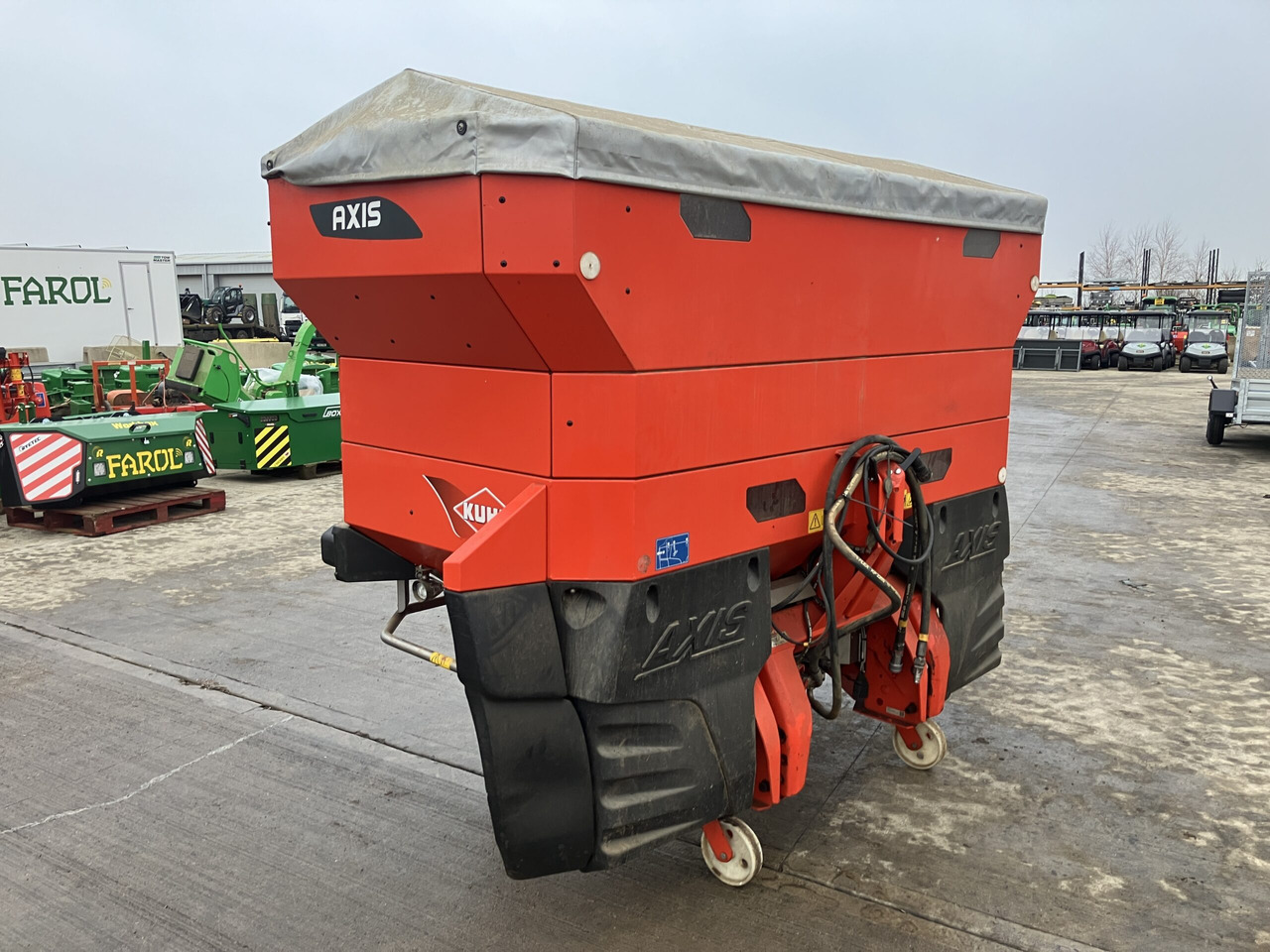 Kuhn Axis 40.2 H-EMC Varispread Pro - Λιπασματοδιανομέας: φωτογραφία 3 Kuhn Axis 40.2 H-EMC Varispread Pro - Λιπασματοδιανομέας: φωτογραφία 3