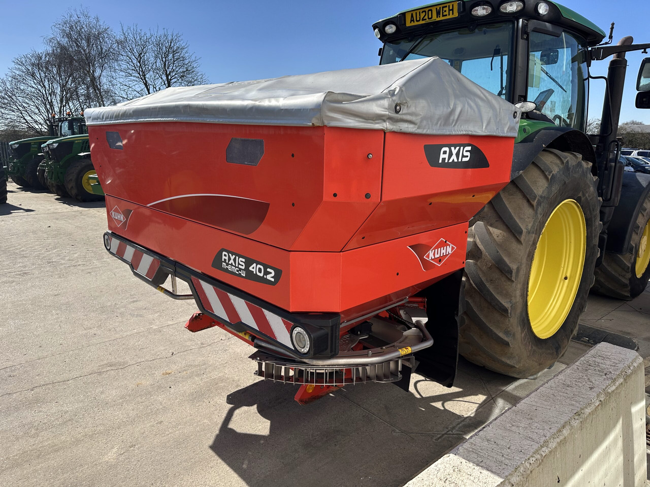 Kuhn Axis 40.2 M-EMC-W - Λιπασματοδιανομέας: φωτογραφία 4 Kuhn Axis 40.2 M-EMC-W - Λιπασματοδιανομέας: φωτογραφία 4