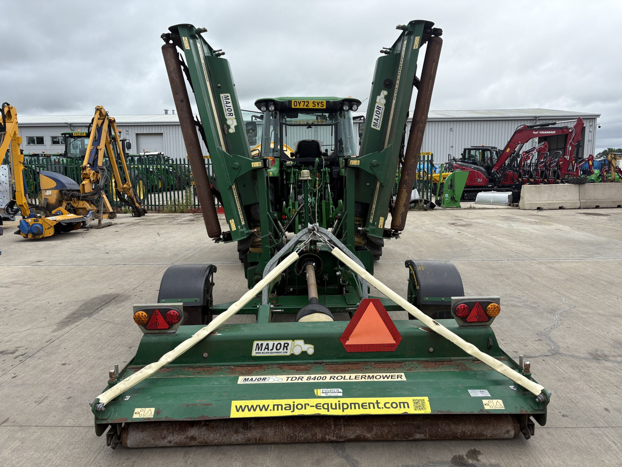 Major TDR20000 6.1m Winged Roller Mower - Χλοοκοπτικό: φωτογραφία 1 Major TDR20000 6.1m Winged Roller Mower - Χλοοκοπτικό: φωτογραφία 1