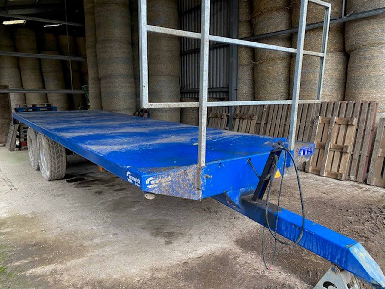 Warwick WB11B 14T Bale Trailer - Ρυμούλκα για τρακτέρ: φωτογραφία 1 Warwick WB11B 14T Bale Trailer - Ρυμούλκα για τρακτέρ: φωτογραφία 1