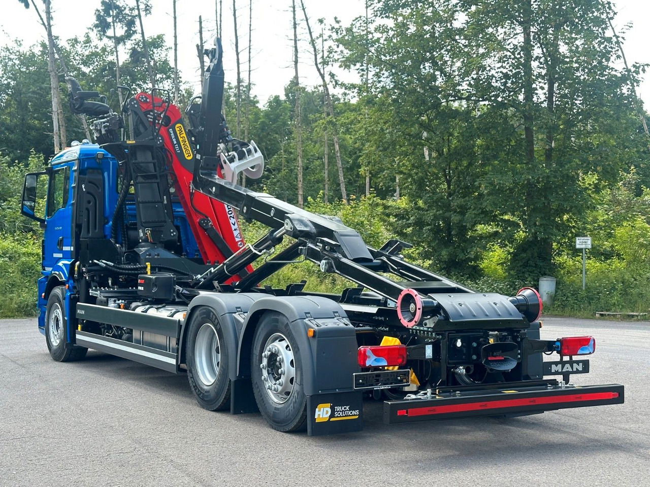 MAN TGS 26.480 6x2 Abrollkipper + Kran EPSILON - Φορτηγό φόρτωσης γάντζου, Φορτηγό με γερανό: φωτογραφία 5 MAN TGS 26.480 6x2 Abrollkipper + Kran EPSILON - Φορτηγό φόρτωσης γάντζου, Φορτηγό με γερανό: φωτογραφία 5