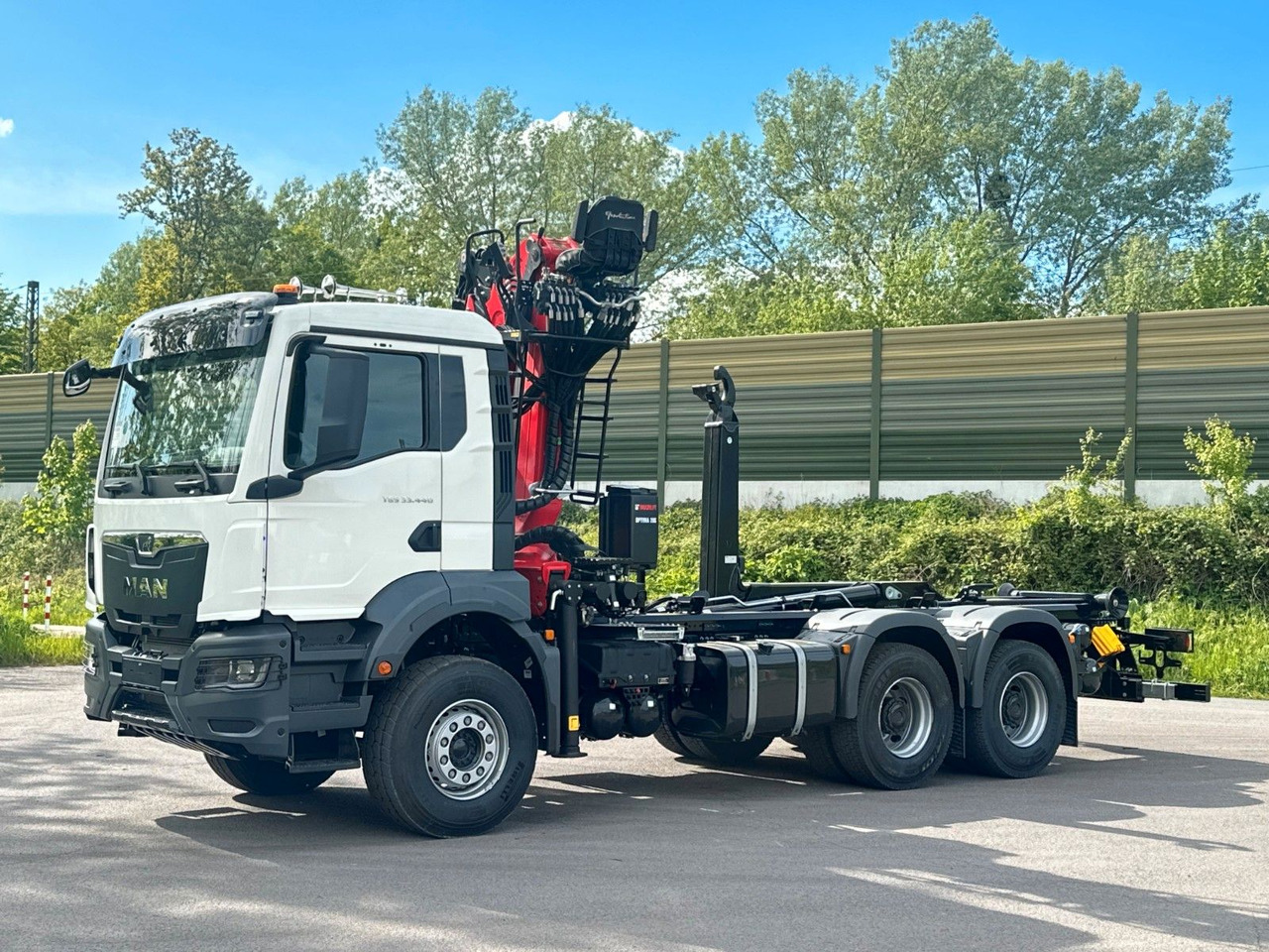 MAN TGS 33.440 6x4 Epsilon 170Z MultiLift 20s56 - Φορτηγό φόρτωσης γάντζου, Φορτηγό με γερανό: φωτογραφία 2 MAN TGS 33.440 6x4 Epsilon 170Z MultiLift 20s56 - Φορτηγό φόρτωσης γάντζου, Φορτηγό με γερανό: φωτογραφία 2