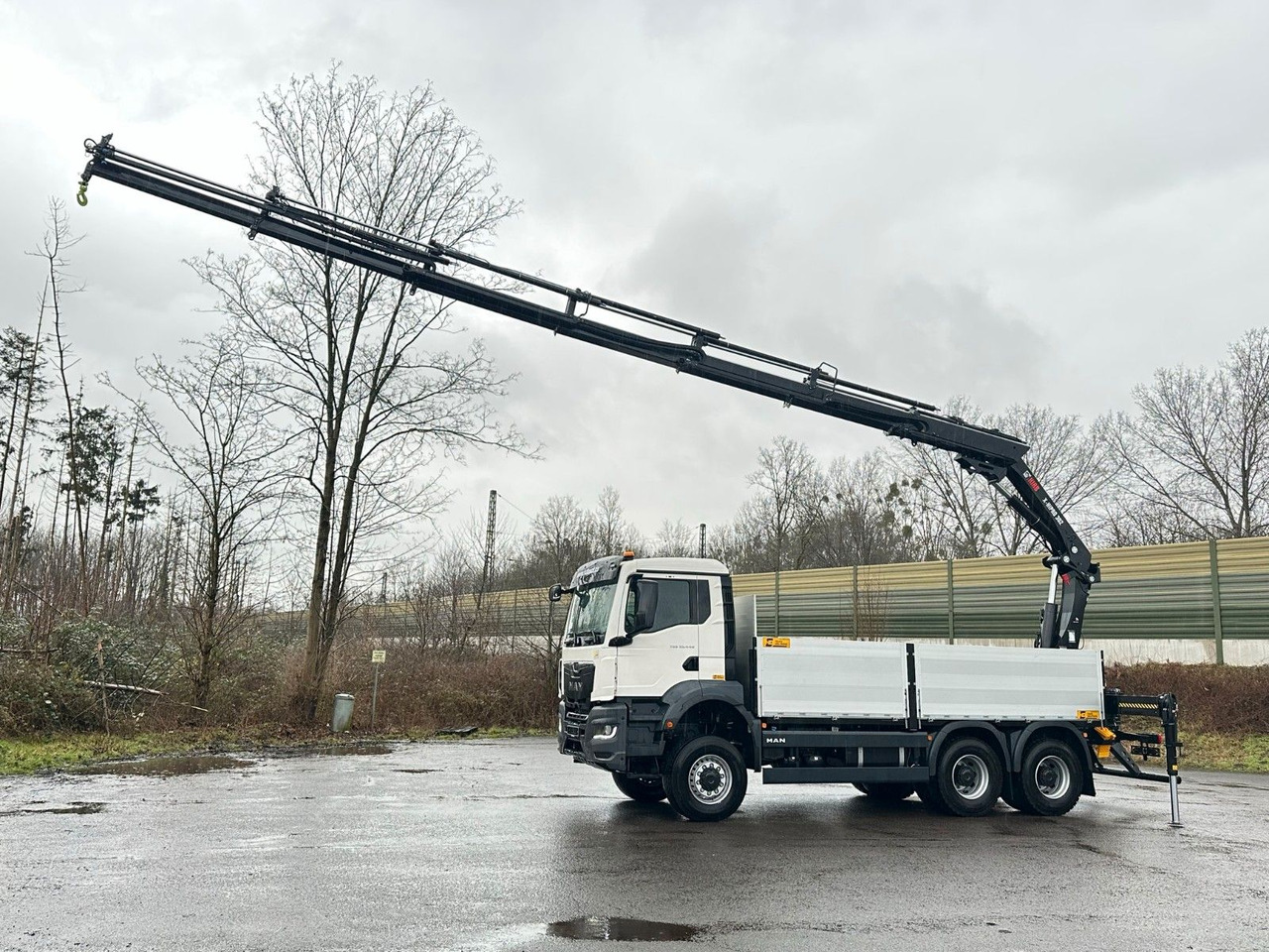 MAN TGS 33.440 6x6 Kran HIAB X-HiPro 302 E 6 - Φορτηγό με γερανό: φωτογραφία 1 MAN TGS 33.440 6x6 Kran HIAB X-HiPro 302 E 6 - Φορτηγό με γερανό: φωτογραφία 1