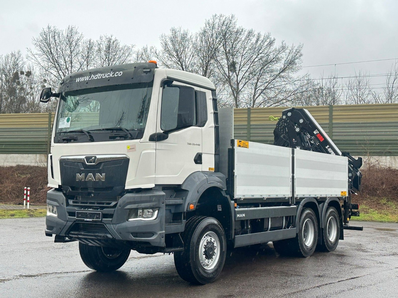 MAN TGS 33.440 6x6 Kran HIAB X-HiPro 302 E 6 - Φορτηγό με γερανό: φωτογραφία 2 MAN TGS 33.440 6x6 Kran HIAB X-HiPro 302 E 6 - Φορτηγό με γερανό: φωτογραφία 2