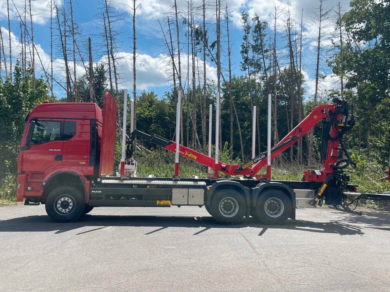 MAN TGS 33.510 6X4 BL Euro6e EPSILON 170Z - Φορτηγό ξυλείας, Φορτηγό με γερανό: φωτογραφία 5 MAN TGS 33.510 6X4 BL Euro6e EPSILON 170Z - Φορτηγό ξυλείας, Φορτηγό με γερανό: φωτογραφία 5
