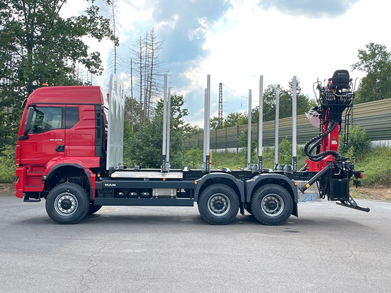 MAN TGS 33.520 6X6 Euro6e Radstand 3900mm EPSILON - Φορτηγό ξυλείας, Φορτηγό με γερανό: φωτογραφία 3 MAN TGS 33.520 6X6 Euro6e Radstand 3900mm EPSILON - Φορτηγό ξυλείας, Φορτηγό με γερανό: φωτογραφία 3