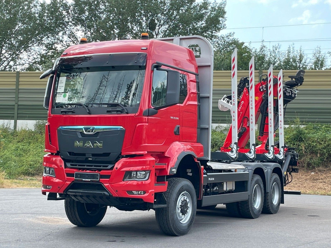 MAN TGS 33.520 6X6 Euro6e Radstand 3900mm EPSILON - Φορτηγό ξυλείας, Φορτηγό με γερανό: φωτογραφία 3 MAN TGS 33.520 6X6 Euro6e Radstand 3900mm EPSILON - Φορτηγό ξυλείας, Φορτηγό με γερανό: φωτογραφία 3
