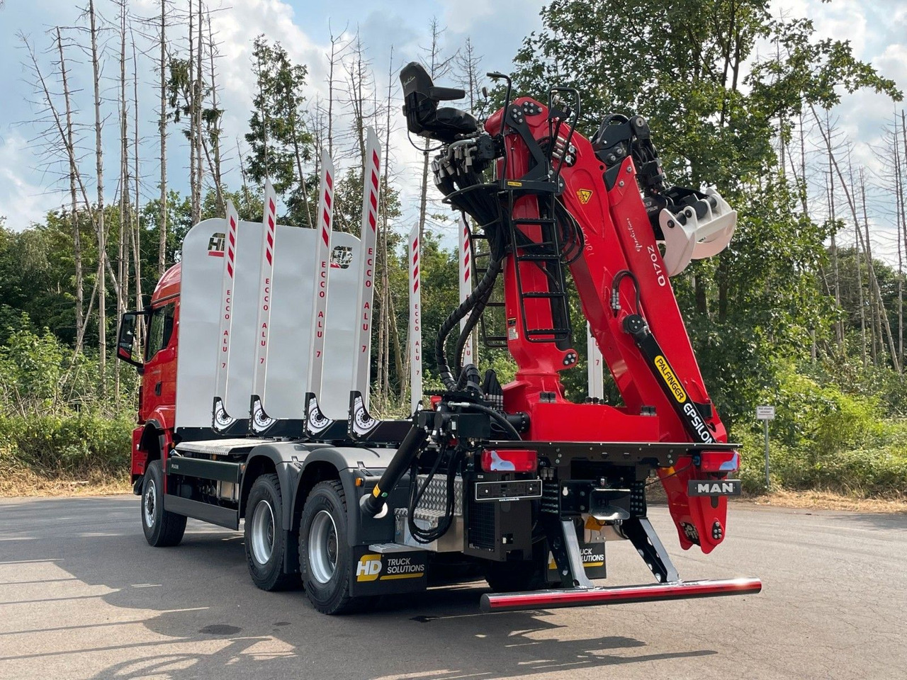 MAN TGS 33.520 6X6 Euro6e Radstand 3900mm EPSILON - Φορτηγό ξυλείας, Φορτηγό με γερανό: φωτογραφία 4 MAN TGS 33.520 6X6 Euro6e Radstand 3900mm EPSILON - Φορτηγό ξυλείας, Φορτηγό με γερανό: φωτογραφία 4